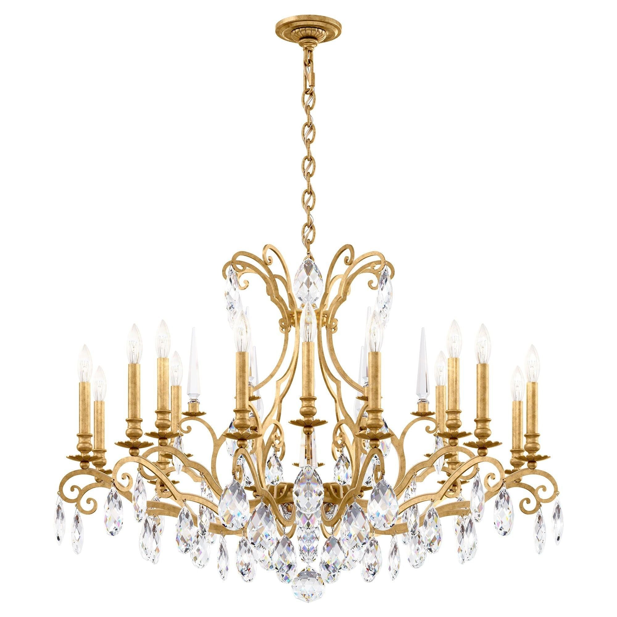 Renaissance Nouveau 8-Light Chandelier