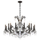 Renaissance Nouveau 8-Light Chandelier