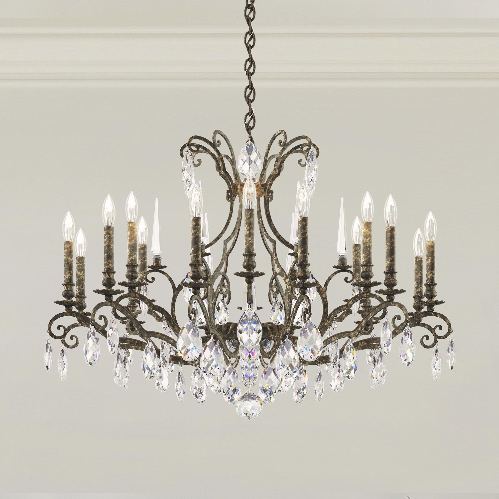 Renaissance Nouveau 8-Light Chandelier