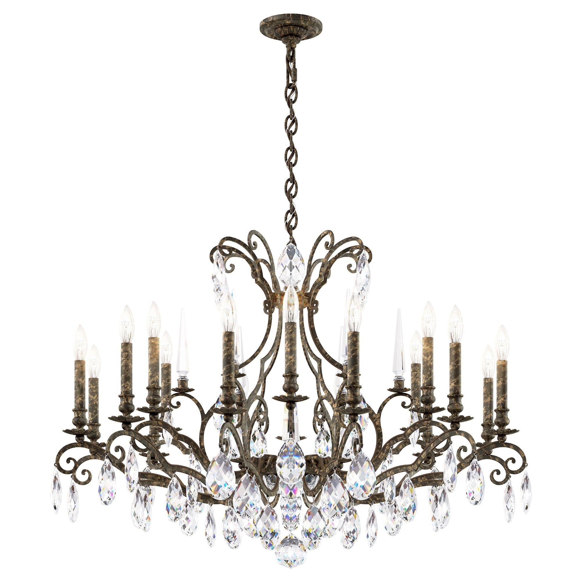 Renaissance Nouveau 8-Light Chandelier