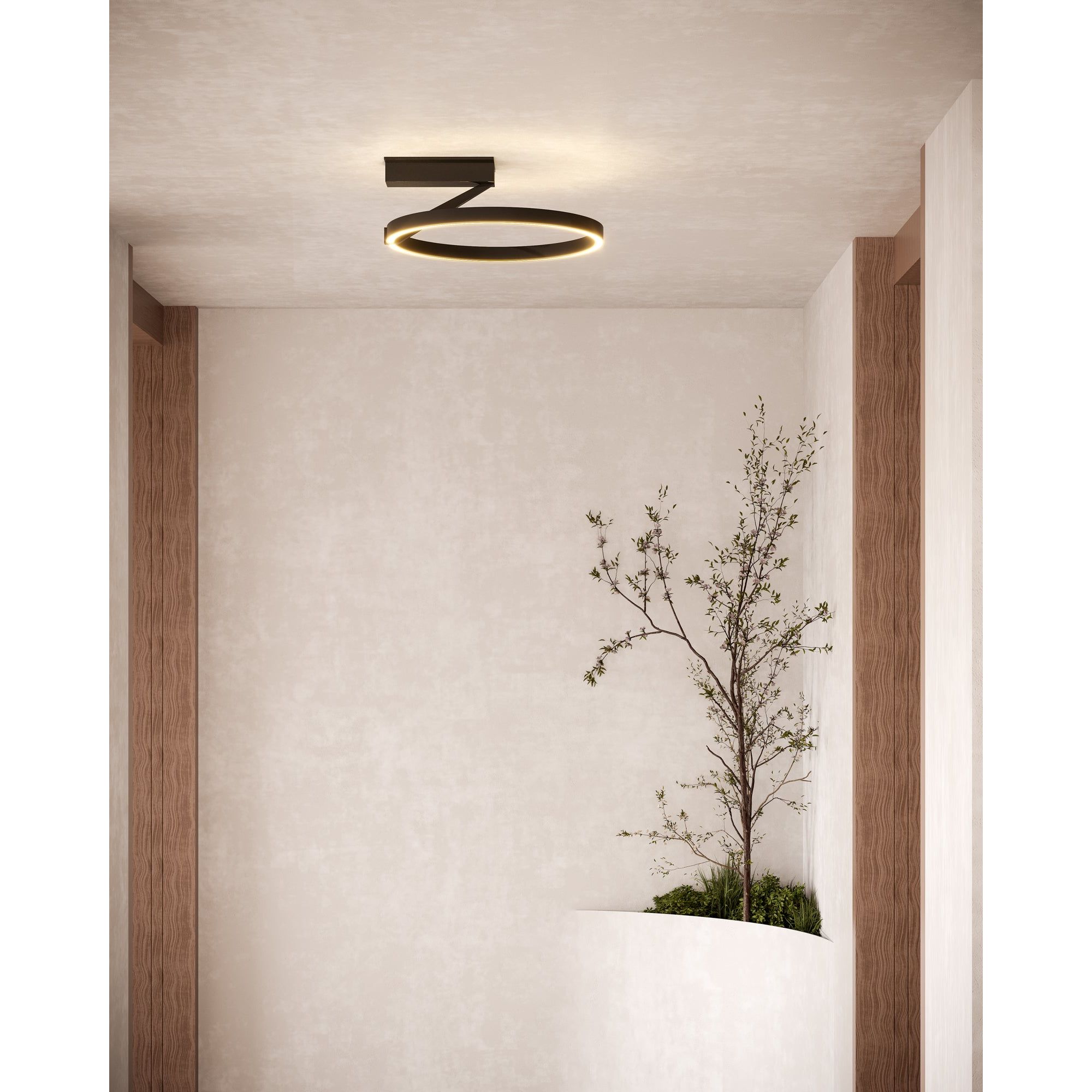 Roda 15" LED Semi Flush Mount