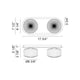 Knobbel 2-Light Wall Sconce