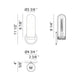 Capsula 1-Light Wall Sconce