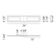 Valance 1-Light Wall Sconce