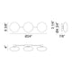 Pearlesque 3-Light 24" Wall Sconce