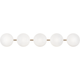 Pearlesque 5-Light 38" Wall Sconce