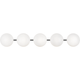 Pearlesque 5-Light 38" Wall Sconce