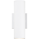 Tubular 2-Light Wall Sconce