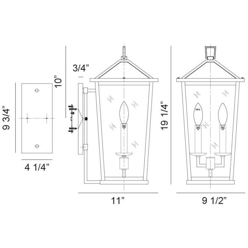 Ingress 2-Light Wall Sconce