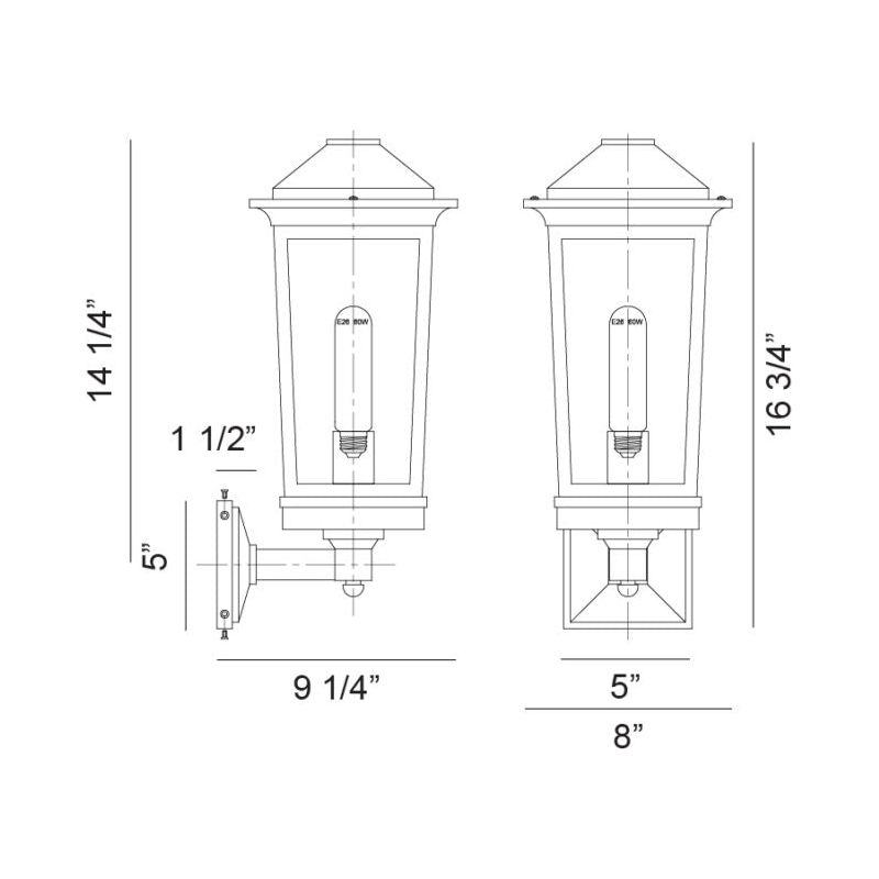 Ardenno 1-Light Wall Sconce