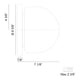 Pizzazz 7.9" 1-Light Wall Sconce
