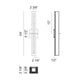Rindlen 1-Light Wall Sconce