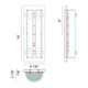 Brampton 18" 1-Light Wall Sconce