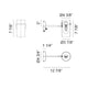 Cilindro 1-Light Wall Sconce