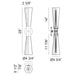 Jameson 2-Light Wall Sconce