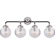 Bistro Four Light Bath Sconce