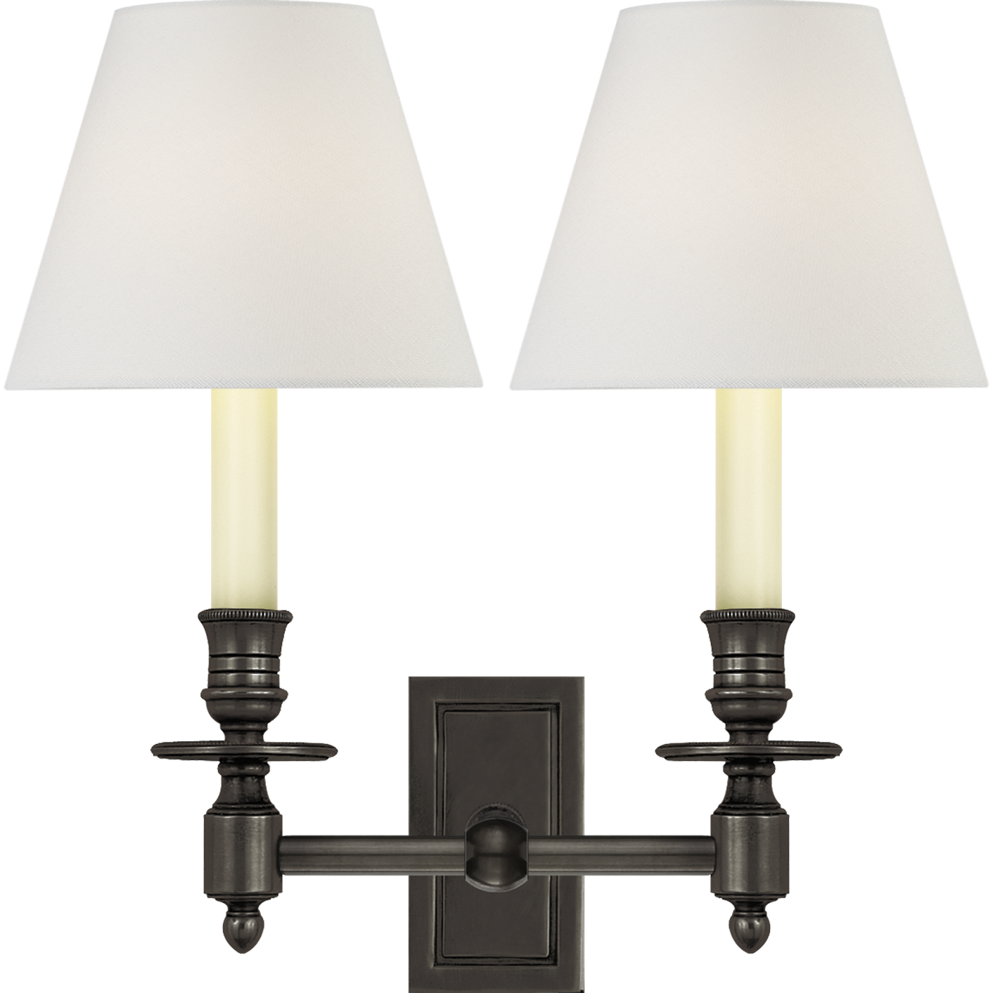 French Double Library Sconce
