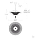 Veneto 34" 1-Light LED Pendant