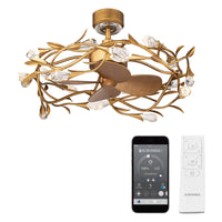 Secret Garden 32" LED Smart Fandelier