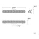 Verve 25" LED Bath Vanity & Wall Sconce