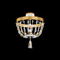 Bali 14" 1-Light LED Semi Flush Mount