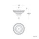 Sterling 12" 1-Light LED Semi Flush Mount