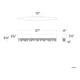 Soleil 37" LED Wall Sconce