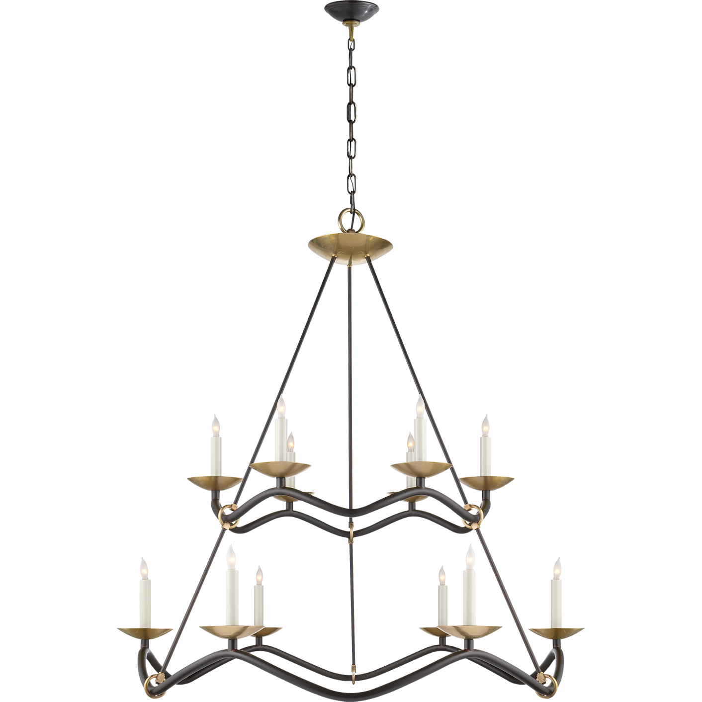 Choros Two-Tier Chandelier