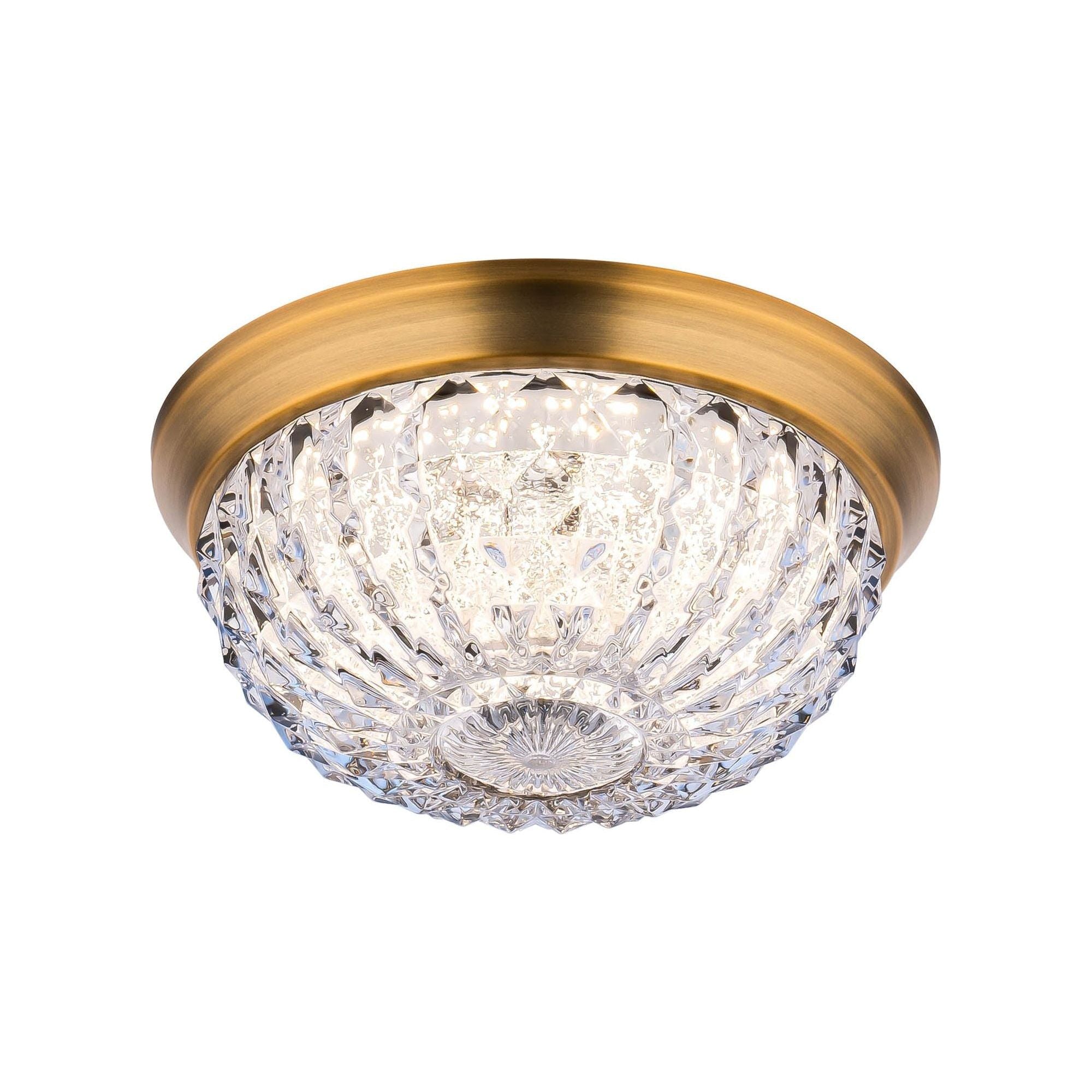 Genoa 9" Round LED Flush Mount