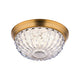 Genoa 9" Round LED Flush Mount