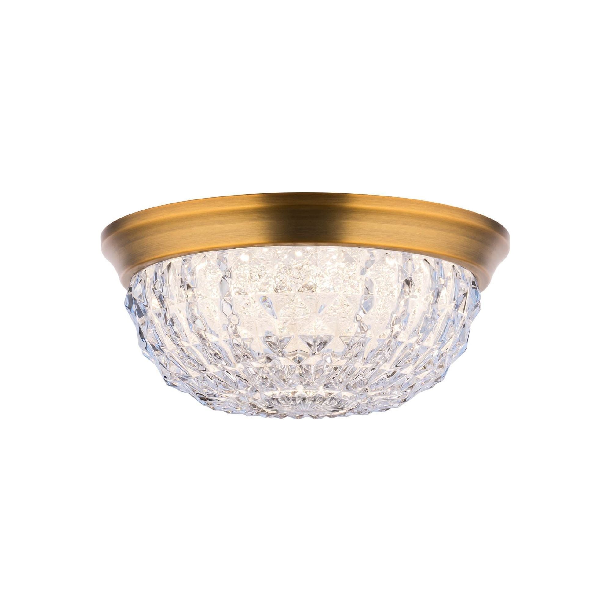 Genoa 9" Round LED Flush Mount