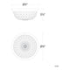 Genoa 9" Round LED Flush Mount