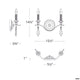 Tempest 2-Light Wall Sconce