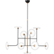 Calvino X-Large Arched Chandelier
