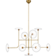 Calvino X-Large Arched Chandelier
