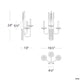 Calliope 3-Light Wall Sconce