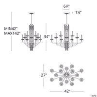 Calliope 16-Light Chandelier
