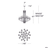 Calliope 24-Light Chandelier