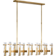 Malik Large Linear Chandelier