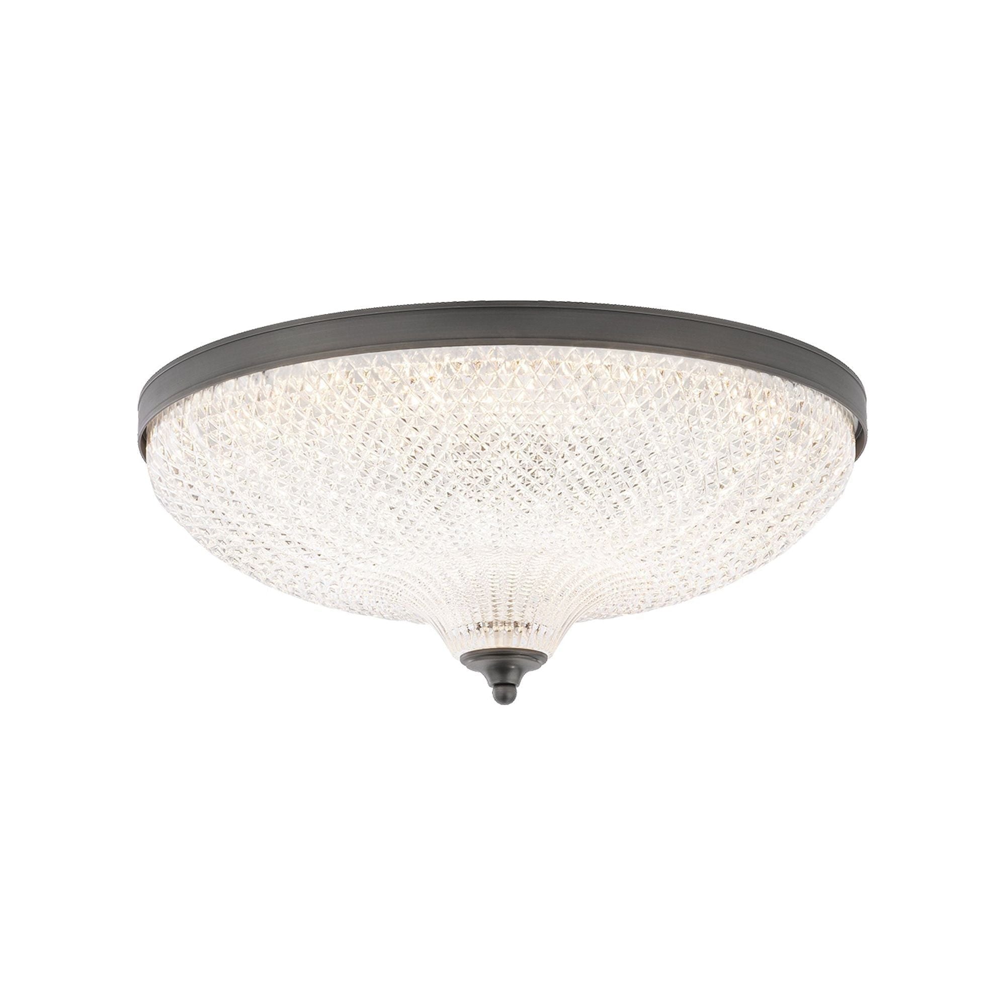 Roma 16" Round LED Flush Mount