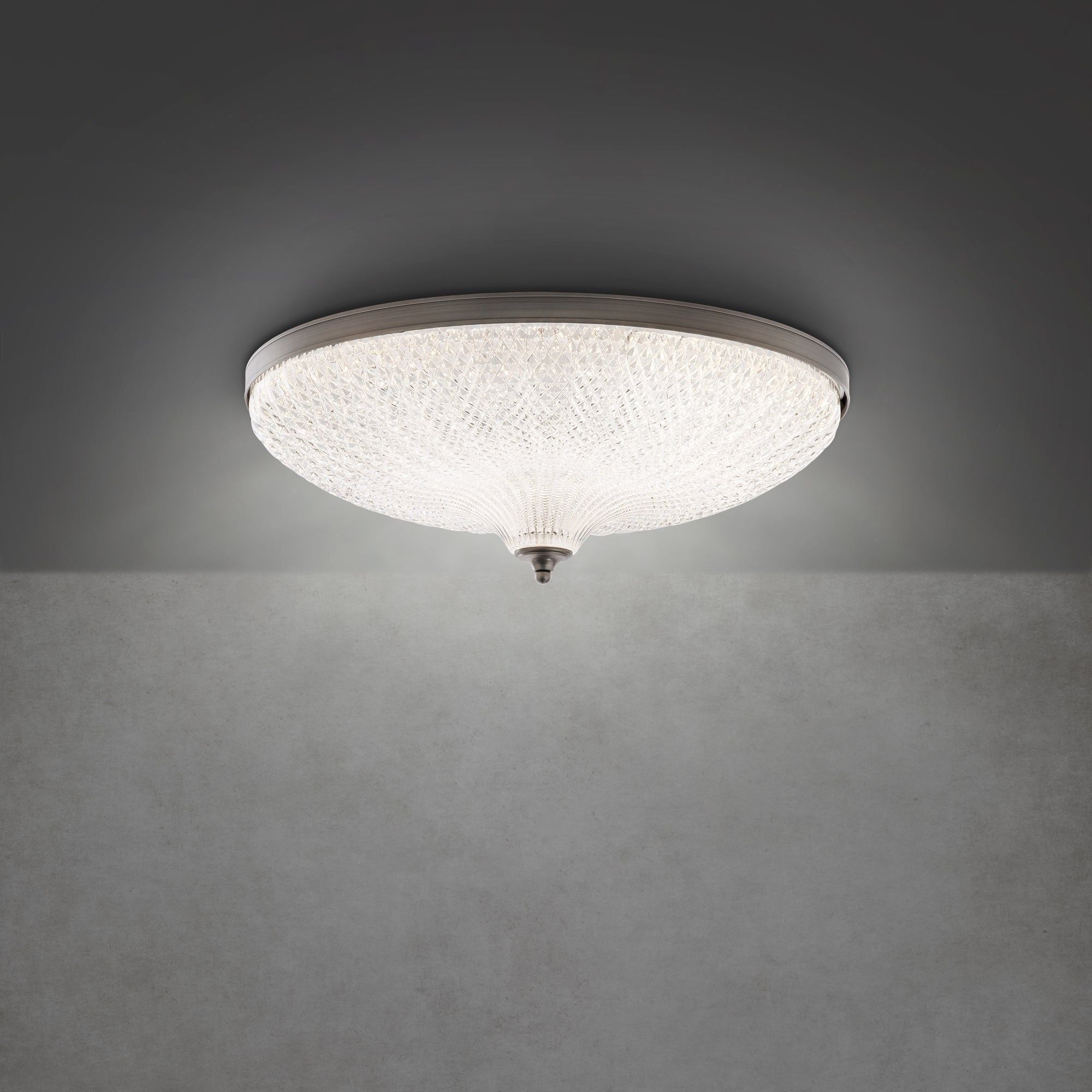 Roma 20" Round LED Flush Mount