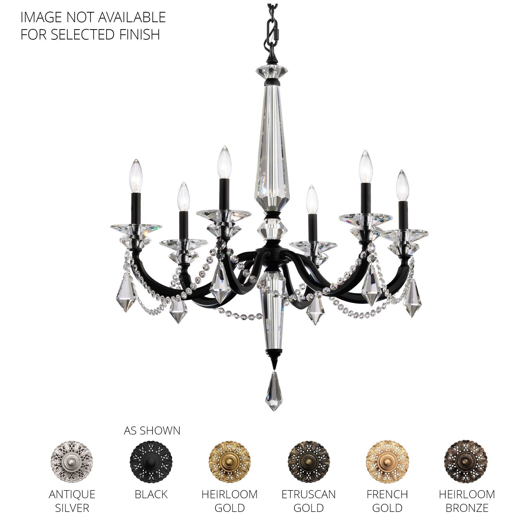 Verona 6-Light 30" x 30" Chandelier