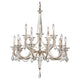 Verona 15-Light 2-Tier 32.5" x 32.5" Chandelier