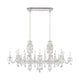 Sterling 12-Light Linear Chandelier