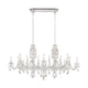 Sterling 12-Light Linear Chandelier