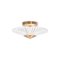 Origami 12" 1-Light LED Flush Mount