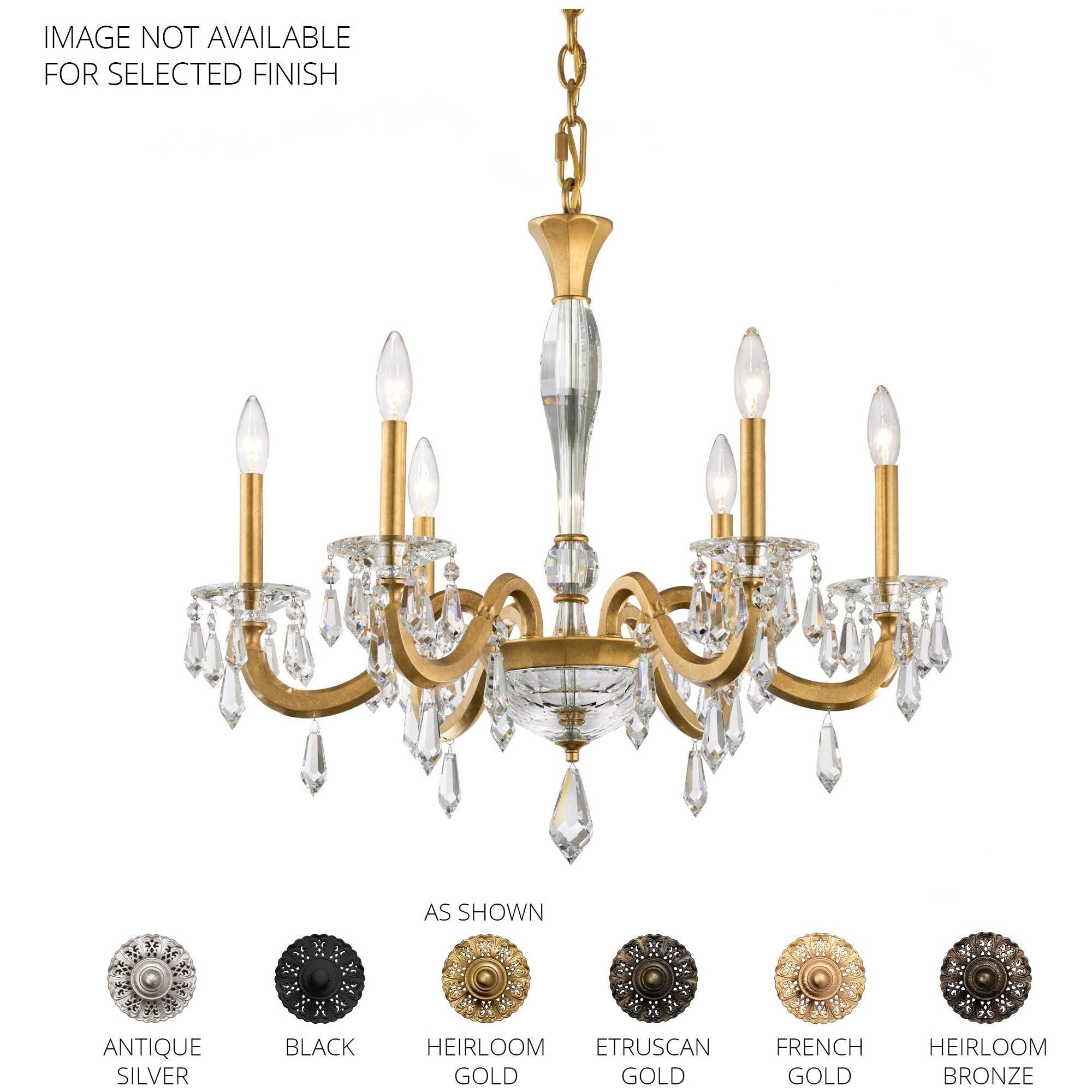 Napoli 6-Light 28" x 28" Chandelier