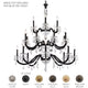 Napoli 20-Light 3-Tier 42.5" x 42.5" Chandelier