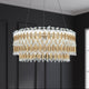 Tahitian 24.5" x 11" LED Round Pendant