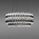 Tahitian 24.5" x 11" LED Round Pendant